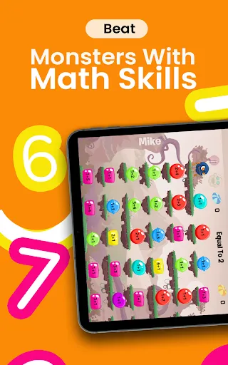 Monster Math: Games For Kids screenshot