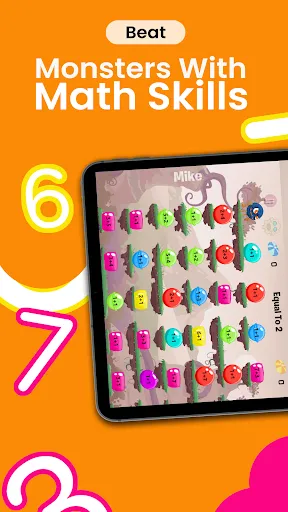 Monster Math: Games For Kids screenshot