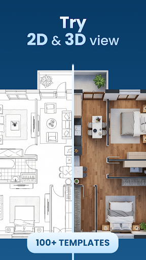House Design Plan 3D App screenshot