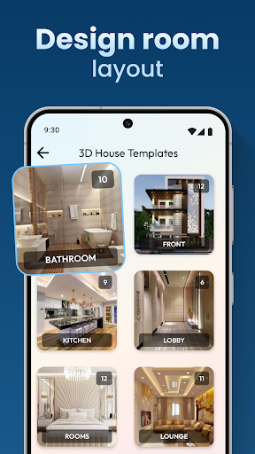 House Design Plan 3D App screenshot