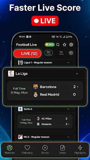 Football Live Score: MatchLive screenshot