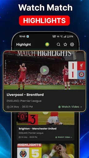 Football Live Score: MatchLive screenshot