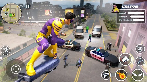 Super Rope Hero: Crime City screenshot
