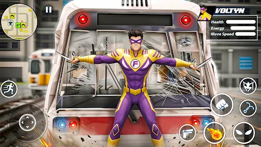 Super Rope Hero: Crime City screenshot