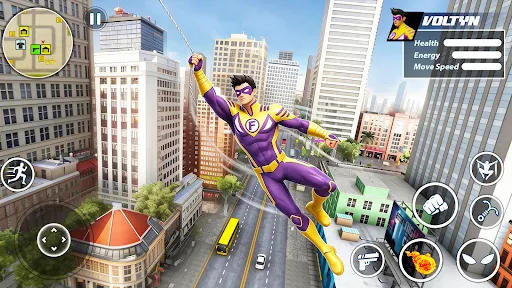 Super Rope Hero: Crime City screenshot