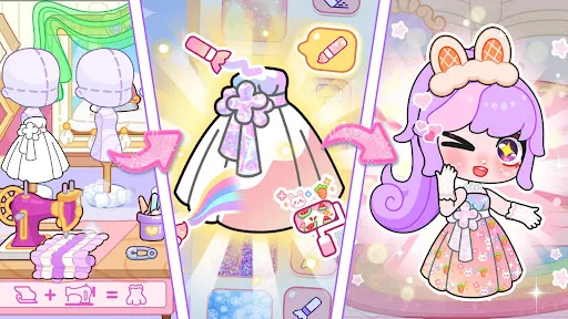 Pony World: Dress Up Magic screenshot