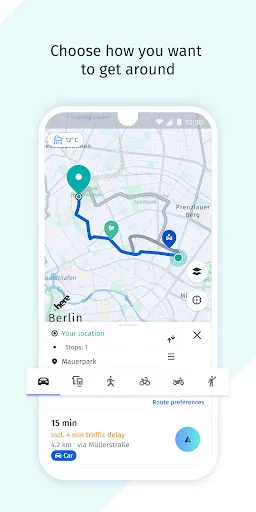 HERE WeGo: Maps & Navigation screenshot