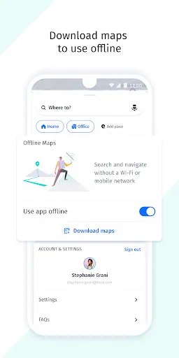 HERE WeGo: Maps & Navigation screenshot