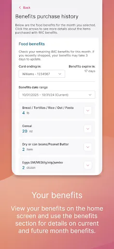 myWIC Mosaic screenshot
