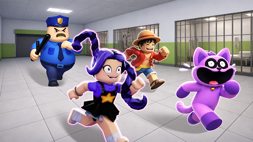 Prison Escape: 3D Obby Parkour screenshot