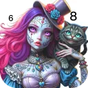 Dark Fairytale Color by Number