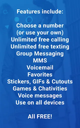 Nextplus: Phone # Text + Call screenshot