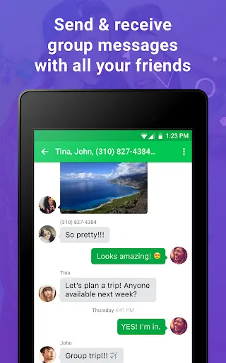 Nextplus: Phone # Text + Call screenshot