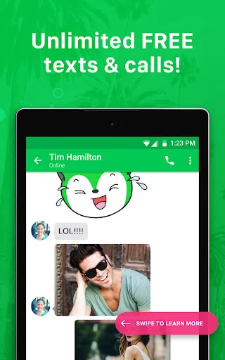 Nextplus: Phone # Text + Call screenshot