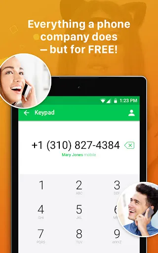 Nextplus: Phone # Text + Call screenshot