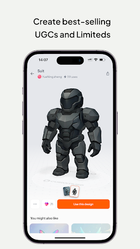 Customuse: Skins Maker Roblox screenshot