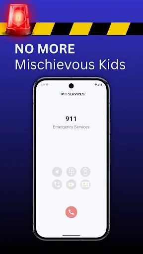 Fake Police Call :Naughty kids screenshot