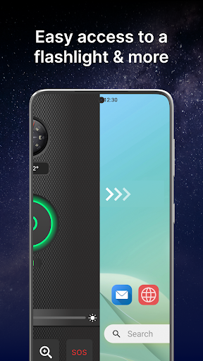 Brightest Flashlight Launcher screenshot