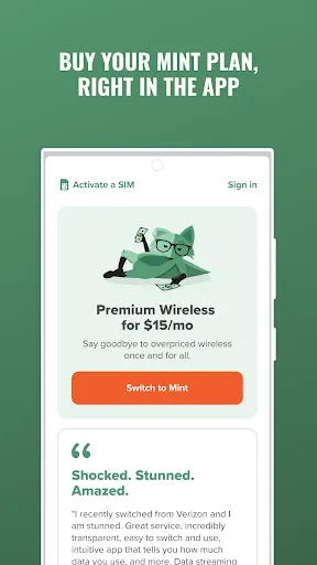 Mint Mobile screenshot