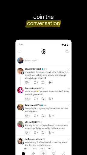 Threads screenshot