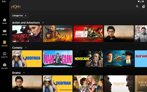 MGM+ screenshot