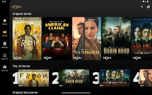 MGM+ screenshot