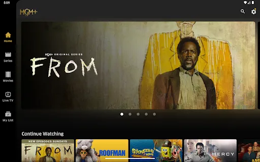 MGM+ screenshot