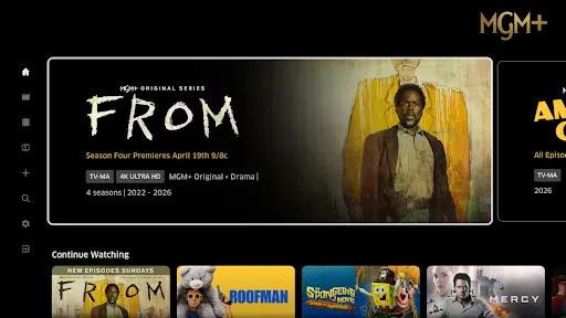 MGM+ screenshot