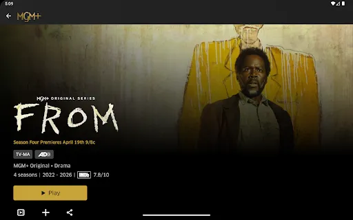 MGM+ screenshot