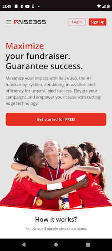 RAISE-365 screenshot