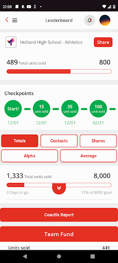 RAISE-365 screenshot