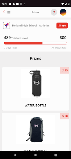 RAISE-365 screenshot