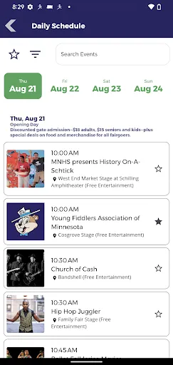 Official MN State Fair App screenshot