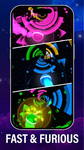 Dream Circles Dash: Music Game screenshot