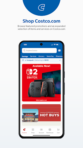 Costco Wholesale screenshot