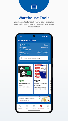 Costco Wholesale screenshot