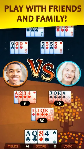 Rummy 500 screenshot