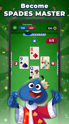 Spades Stars - Card Game screenshot