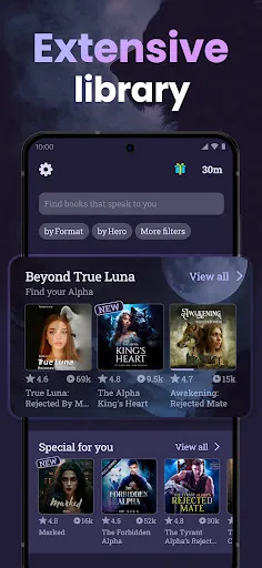 MoonLit - Werewolf Novels screenshot