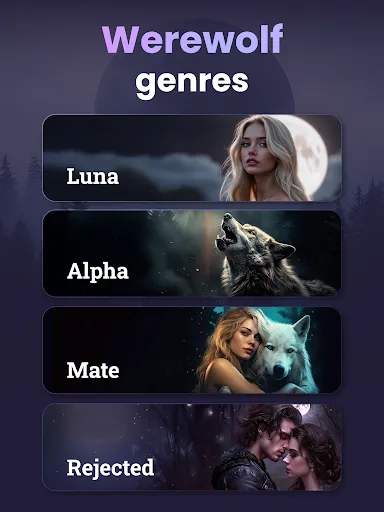 MoonLit - Werewolf Novels screenshot