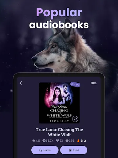 MoonLit - Werewolf Novels screenshot