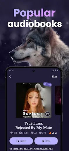 MoonLit - Werewolf Novels screenshot