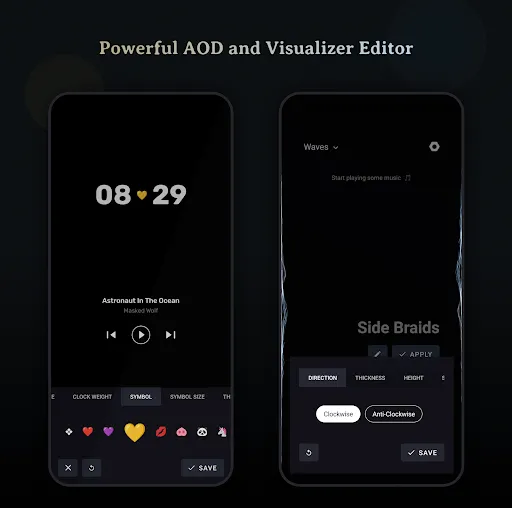 Muviz Edge: AOD & Edge Lights screenshot