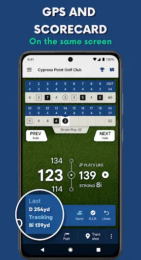 Golf Pad: Golf GPS & Scorecard screenshot