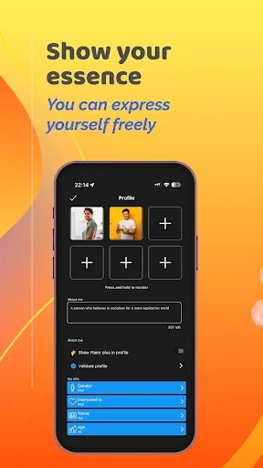 Fyra - Dating for Progressives screenshot