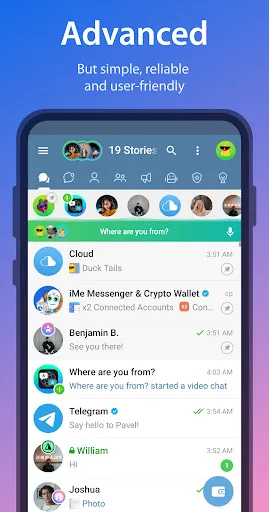 iMe: Telegram AI Messenger screenshot
