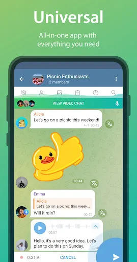 iMe: Telegram AI Messenger screenshot