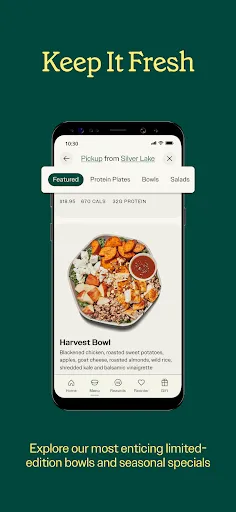 sweetgreen screenshot