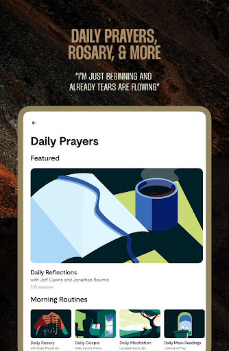 Hallow: Prayer & Meditation screenshot