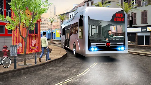 Bus Driving Simulator Bus game screenshot